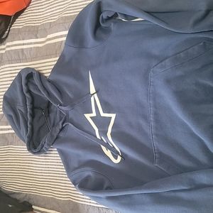 Blue Alpine Star hoodie